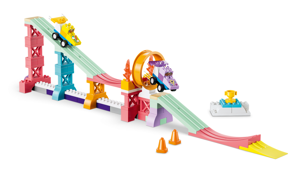 DUPLO 3-in-1 Creative Ramps with Vehicles | 10478
