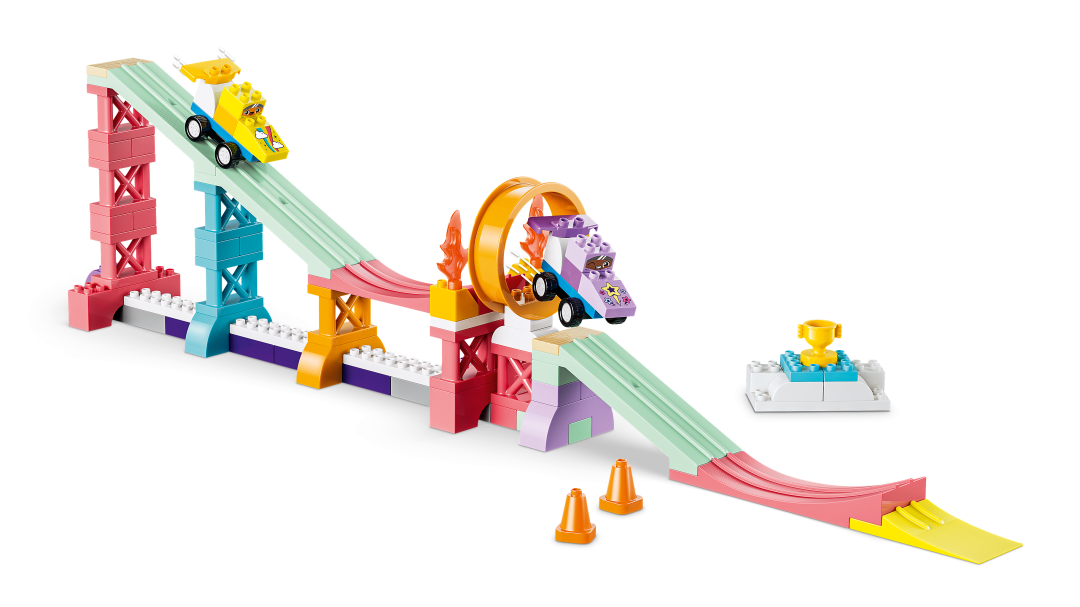 DUPLO 3-in-1 Creative Ramps with Vehicles | 10478