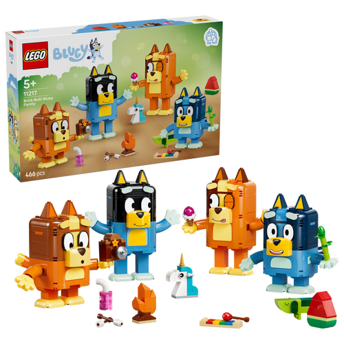Bluey Brick-Built Bluey Family | 11217
