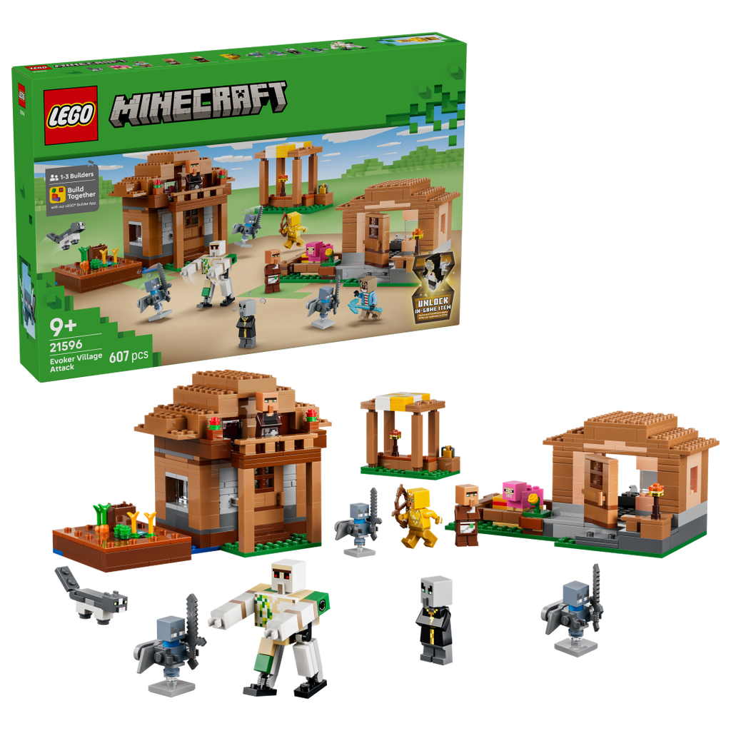 Minecraft Evoker Village Attack | 21596