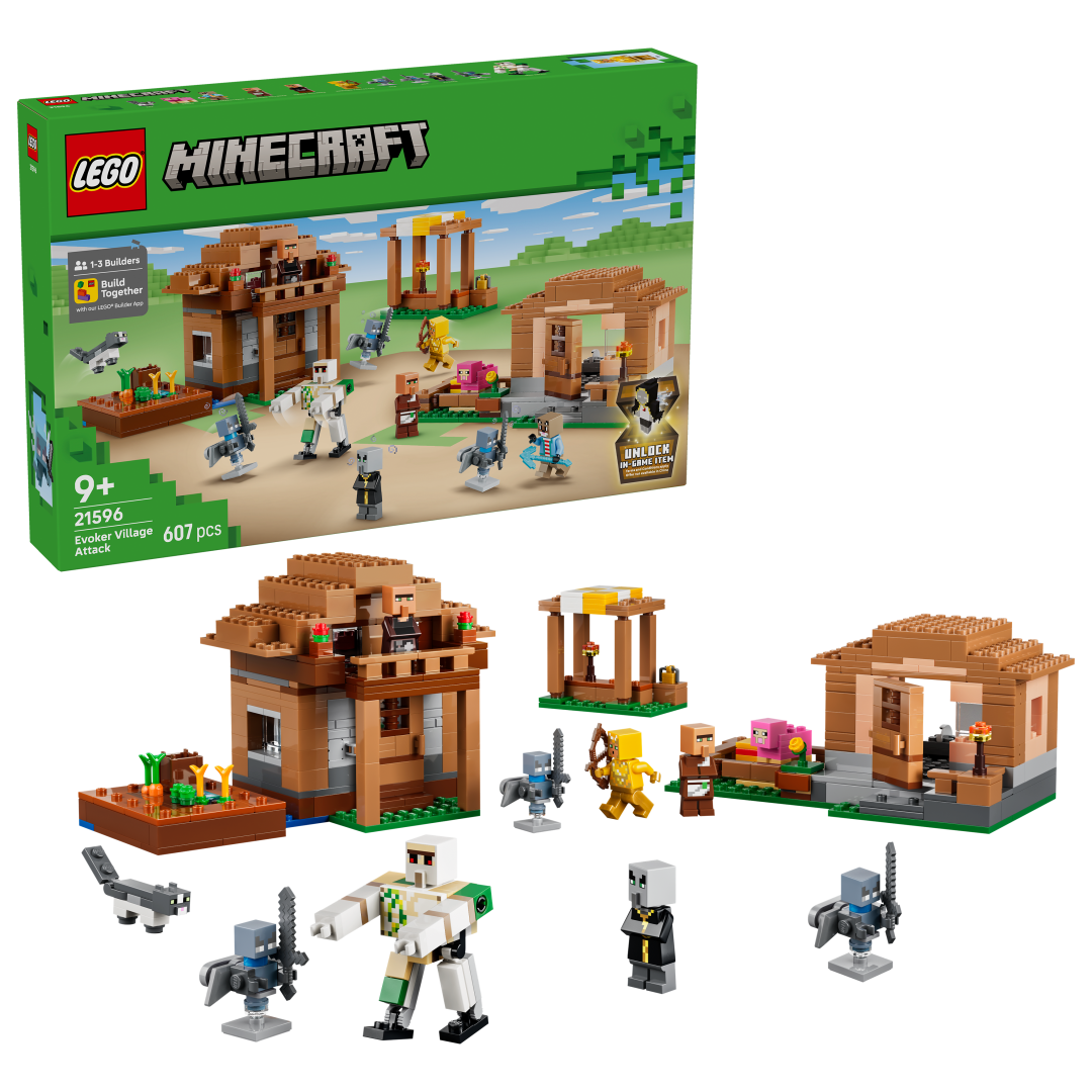 Minecraft Evoker Village Attack | 21596