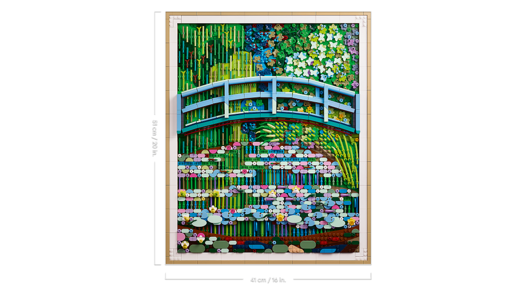 Art Claude Monet – Bridge over a Pond of Water Lilies | 31220