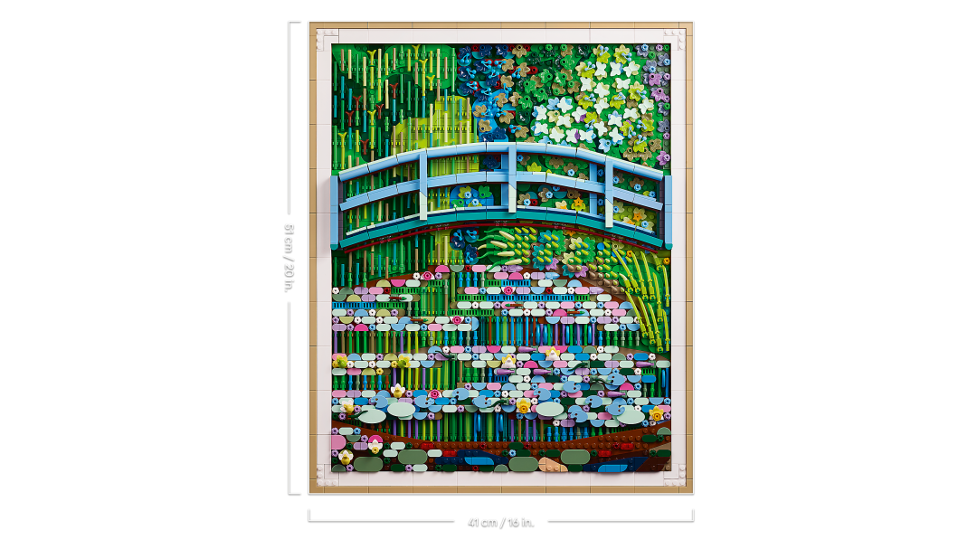Art Claude Monet – Bridge over a Pond of Water Lilies | 31220