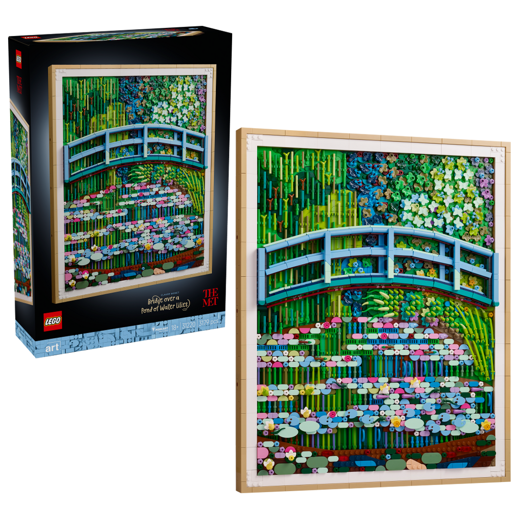 Art Claude Monet – Bridge over a Pond of Water Lilies | 31220