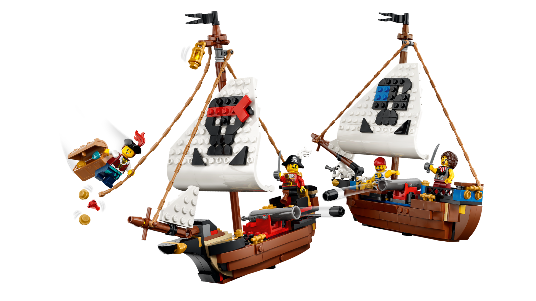 Creator 3-in-1 Iconic Pirate Ship | 31387
