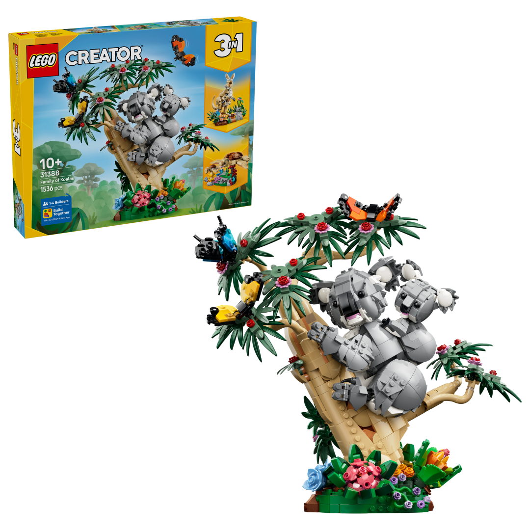 Creator 3-in-1 Wild Animals: Family of Koalas | 31388