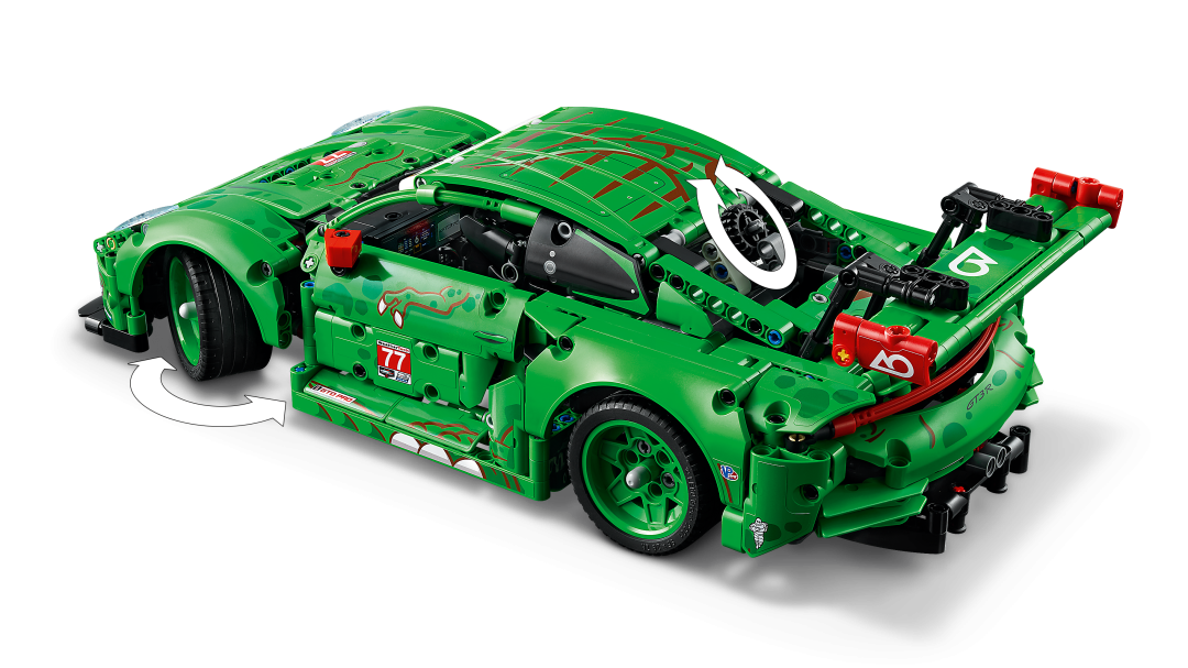 Technic Porsche 911 GT3 R REXY AO Racing Car | 42224