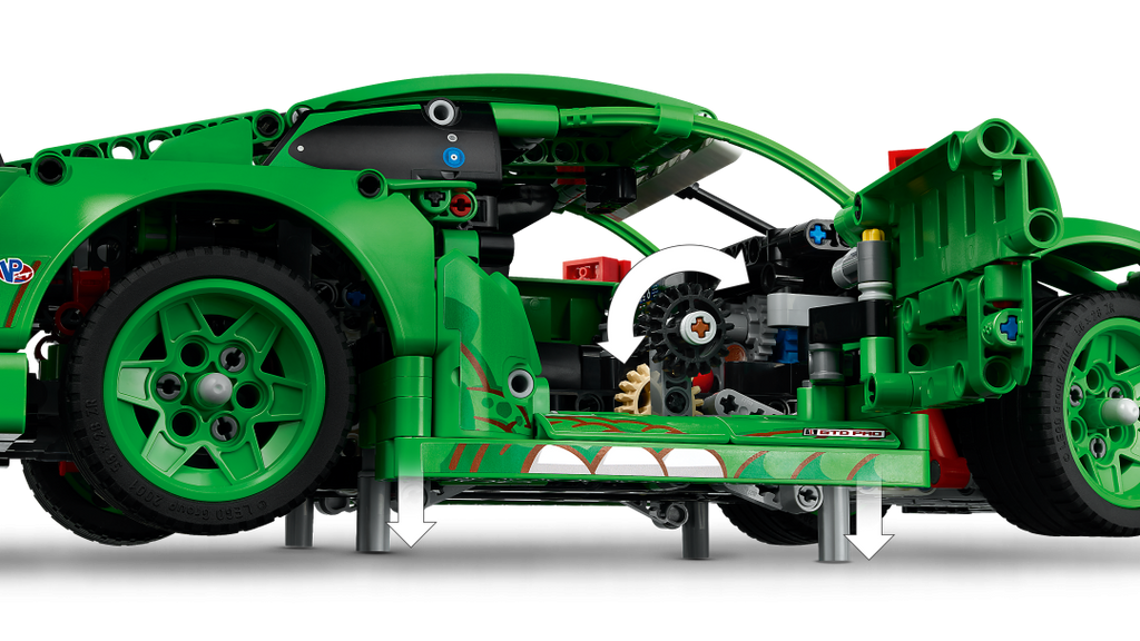 Technic Porsche 911 GT3 R REXY AO Racing Car | 42224