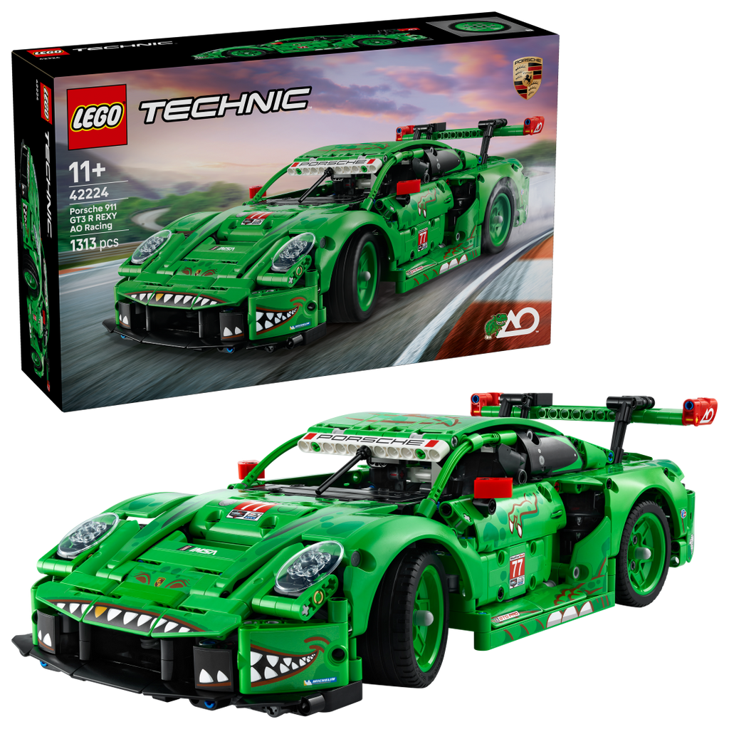 Technic Porsche 911 GT3 R REXY AO Racing Car | 42224