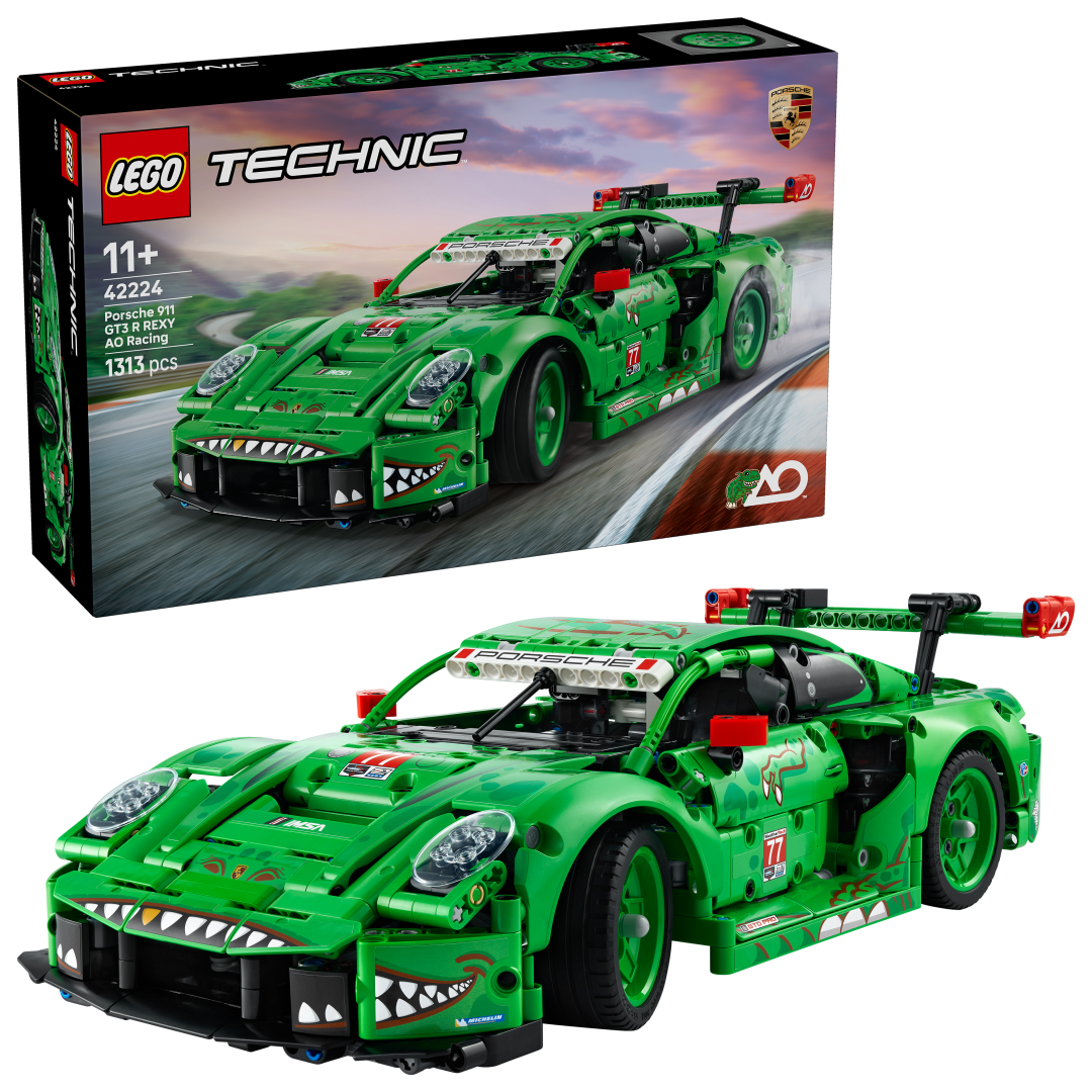 Technic Porsche 911 GT3 R REXY AO Racing Car | 42224
