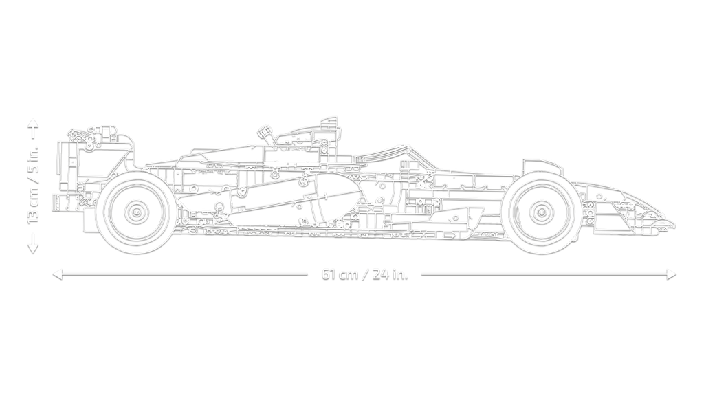 Technic McLaren MCL39 F1 Car | 42228