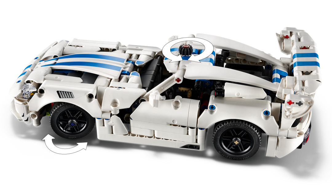 Technic Dodge Viper GTS-R Sports Car | 42234