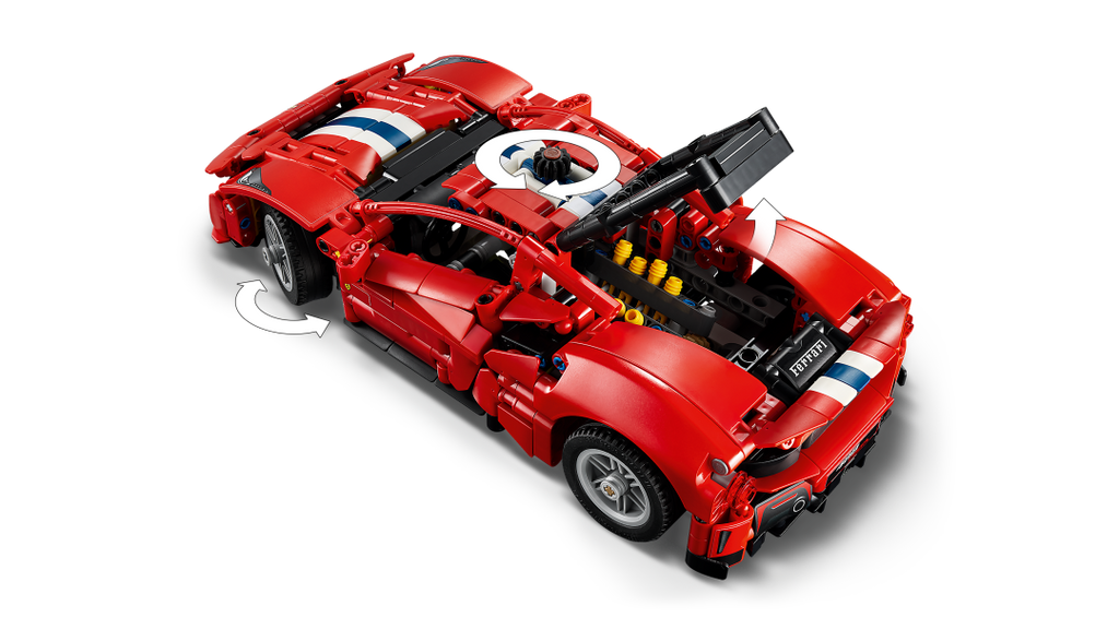 Technic Ferrari 488 PISTA Car | 42235