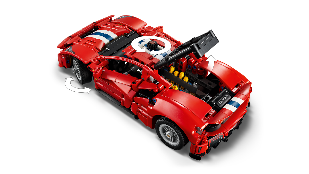Technic Ferrari 488 PISTA Car | 42235