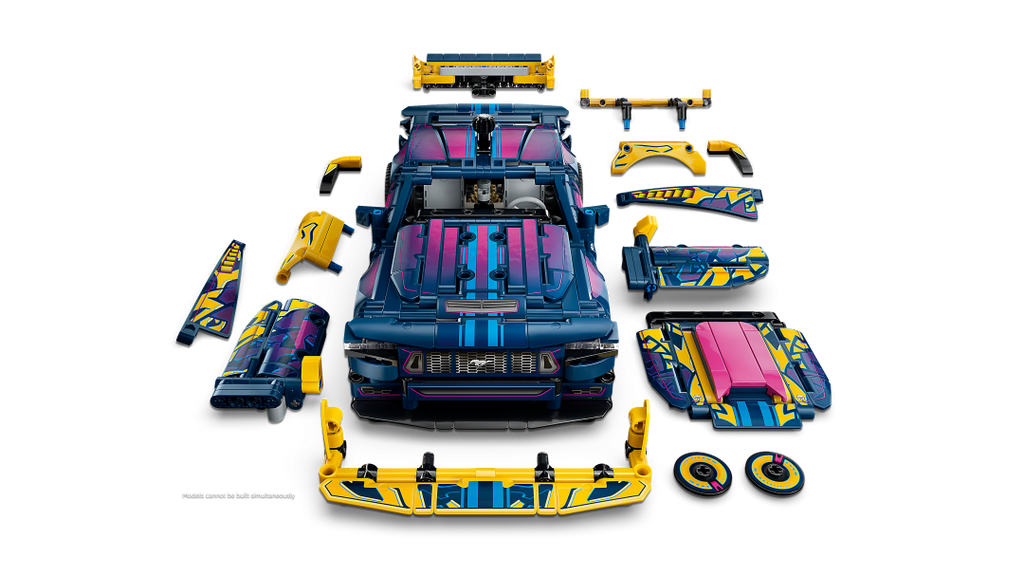 Technic Custom Garage Ford Mustang GT Car | 42236