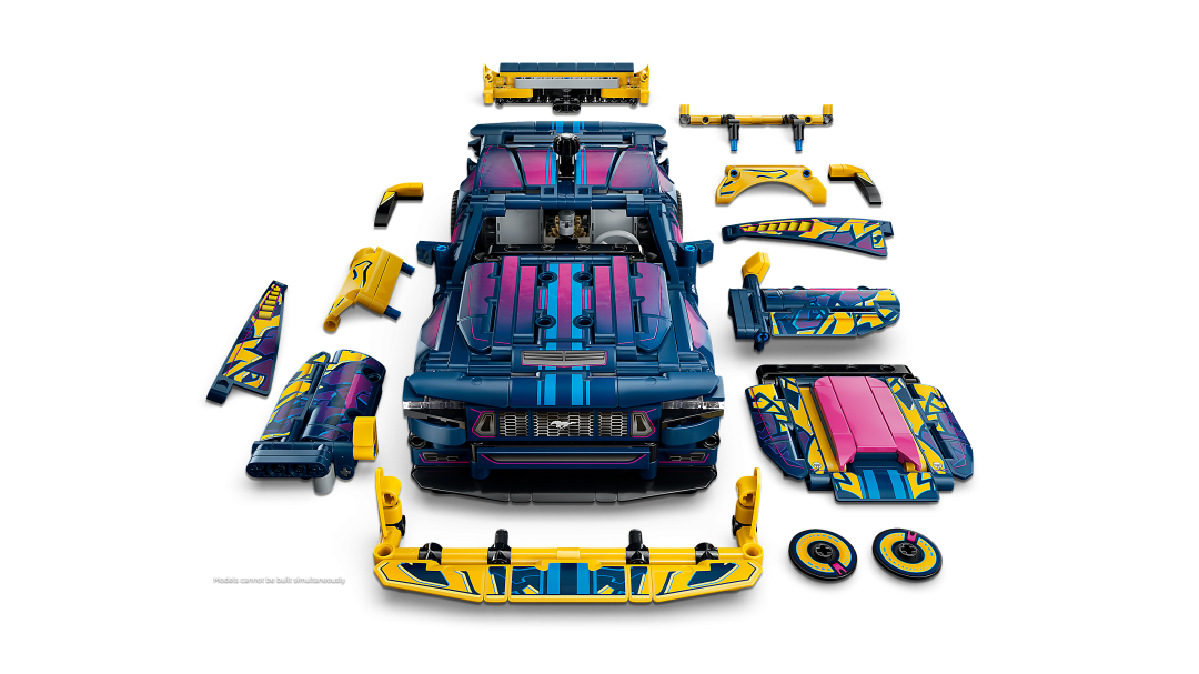 Technic Custom Garage Ford Mustang GT Car | 42236