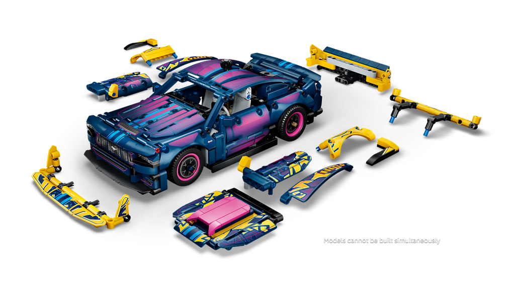 Technic Custom Garage Ford Mustang GT Car | 42236