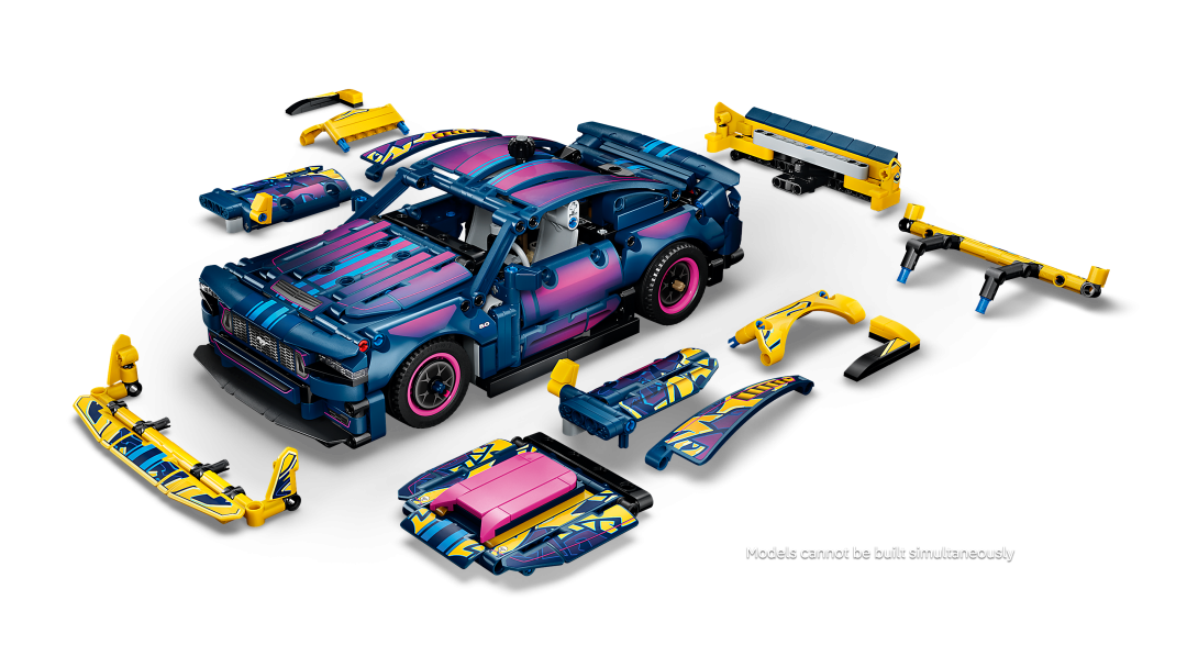 Technic Custom Garage Ford Mustang GT Car | 42236