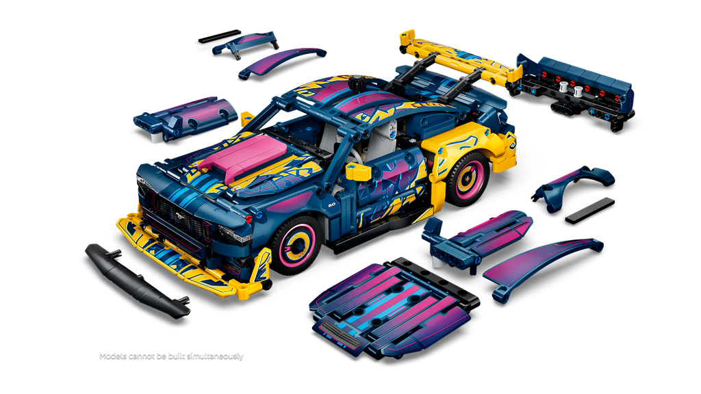 Technic Custom Garage Ford Mustang GT Car | 42236