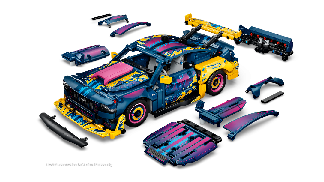 Technic Custom Garage Ford Mustang GT Car | 42236