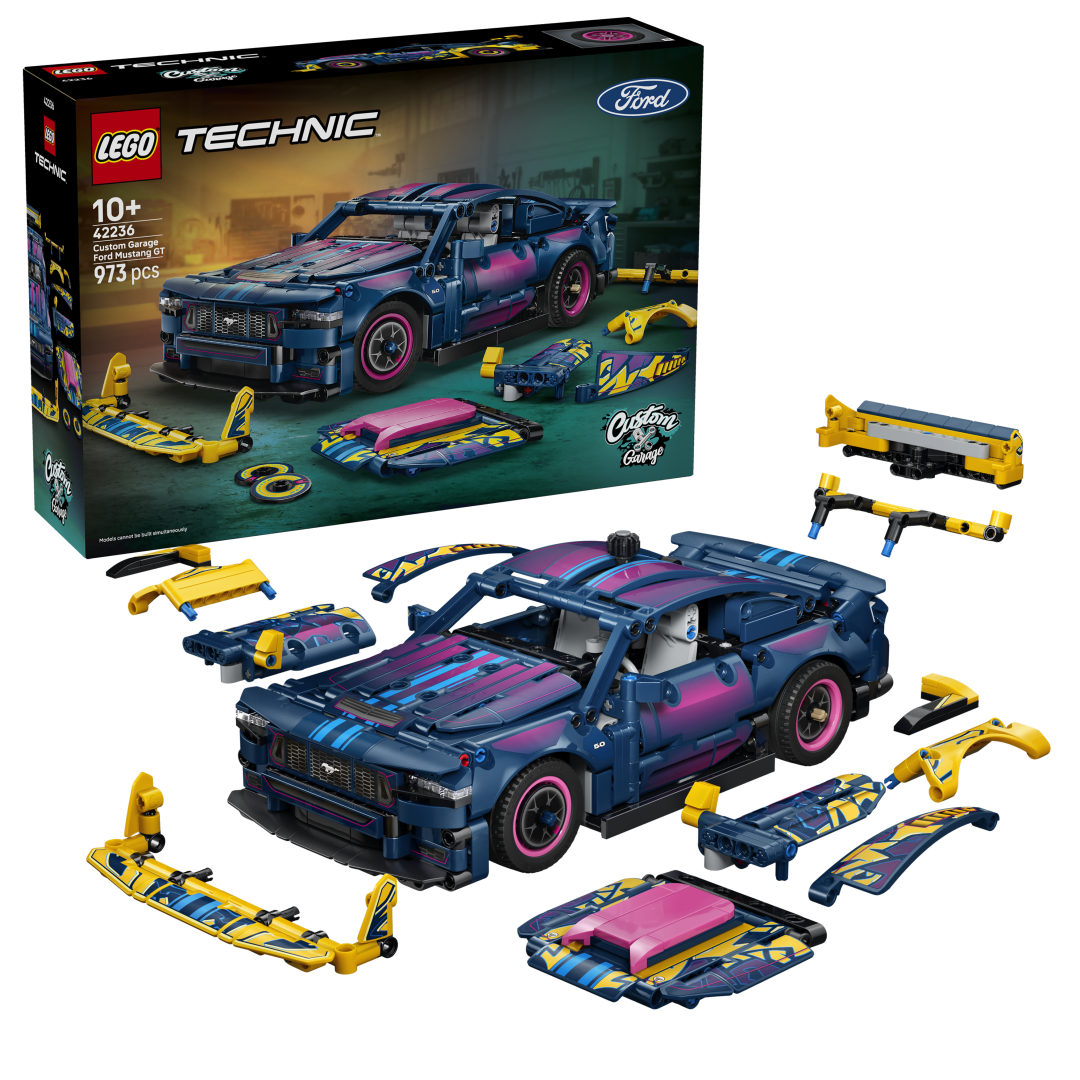 Technic Custom Garage Ford Mustang GT Car | 42236