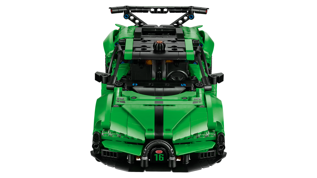Technic Green Bugatti Chiron Pur Sport Hypercar | 42241