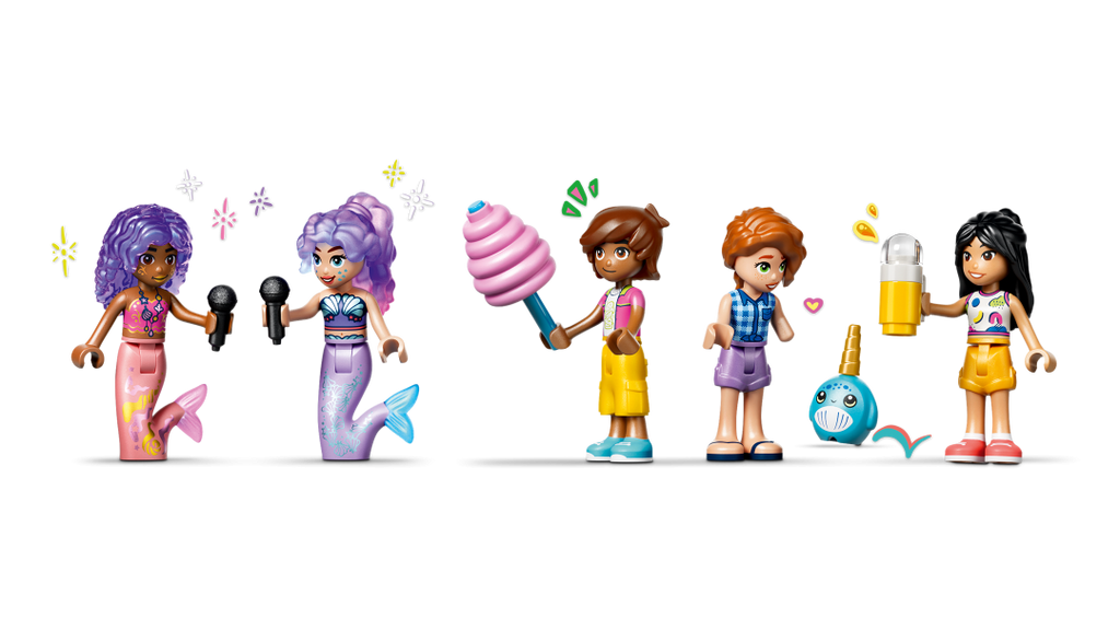 Friends Mermaid Roller Coaster Ride | 42703