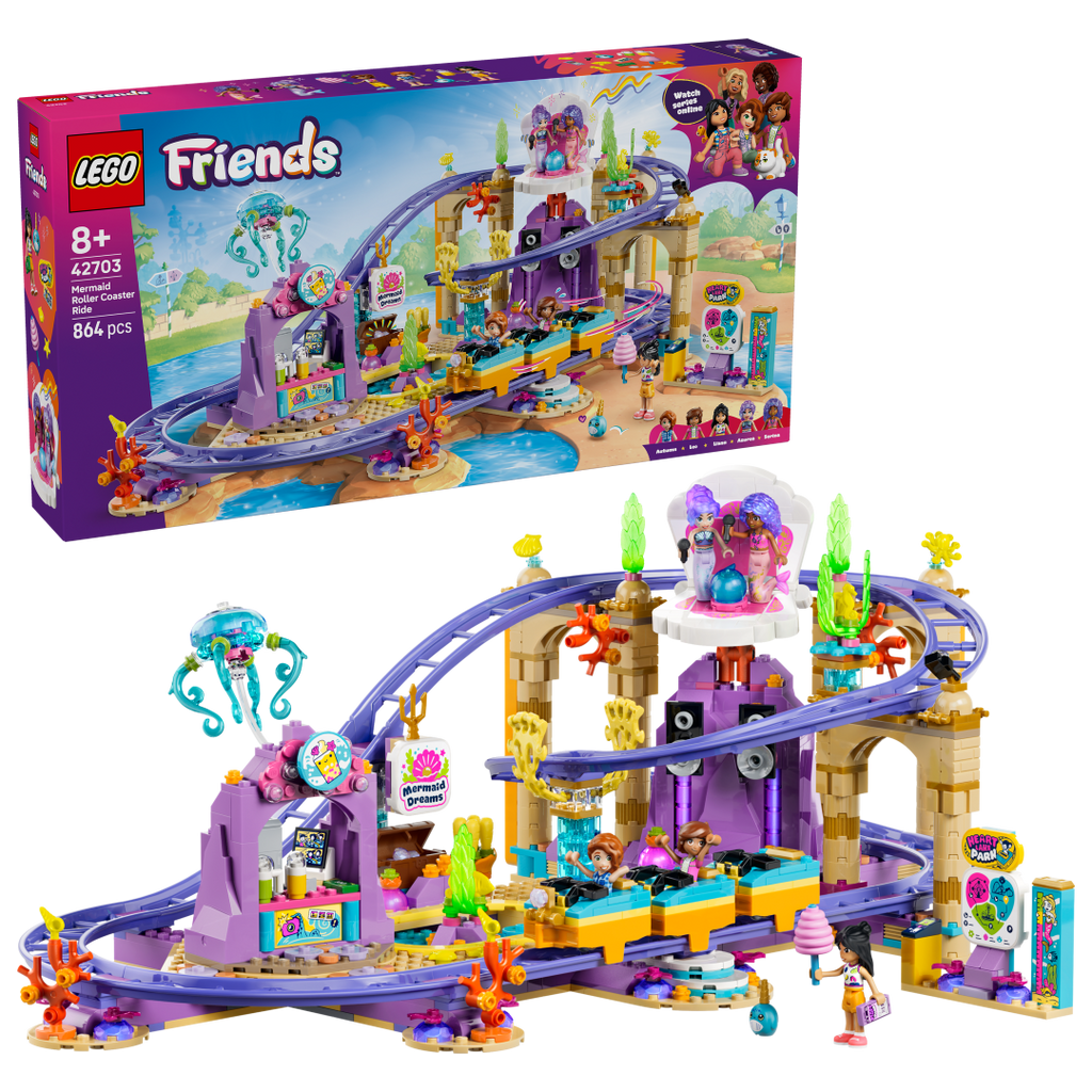 Friends Mermaid Roller Coaster Ride | 42703