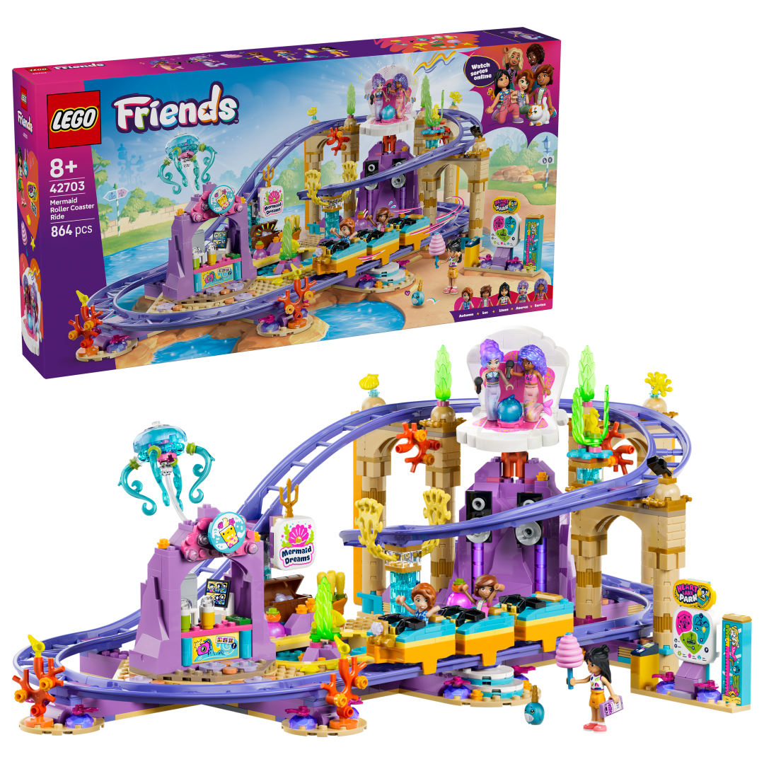 Friends Mermaid Roller Coaster Ride | 42703