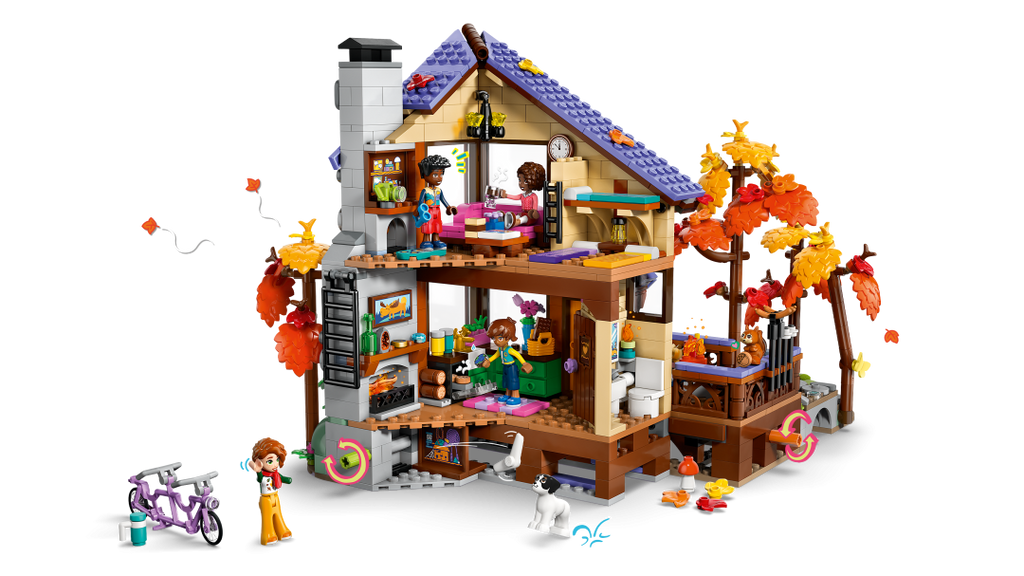 Friends Cozy Fall Forest Cabin | 42705