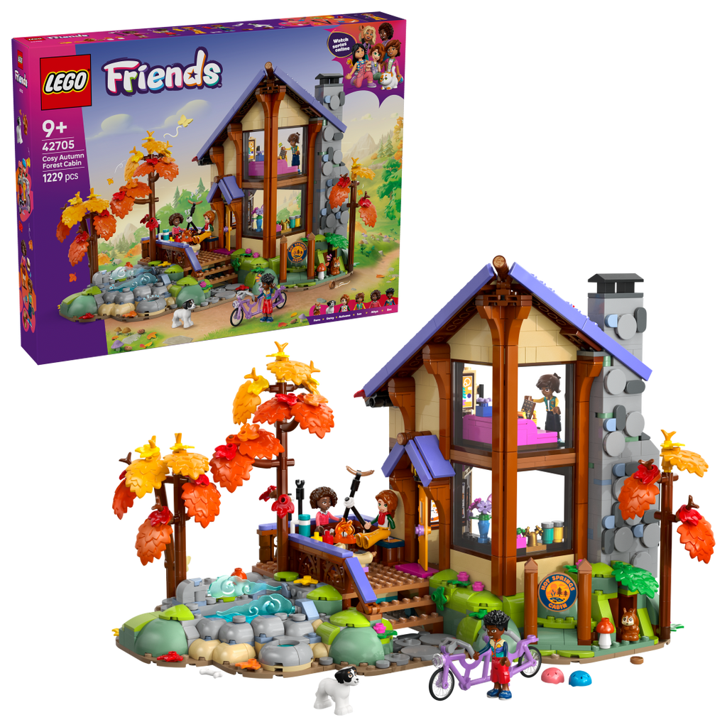 Friends Cozy Fall Forest Cabin | 42705