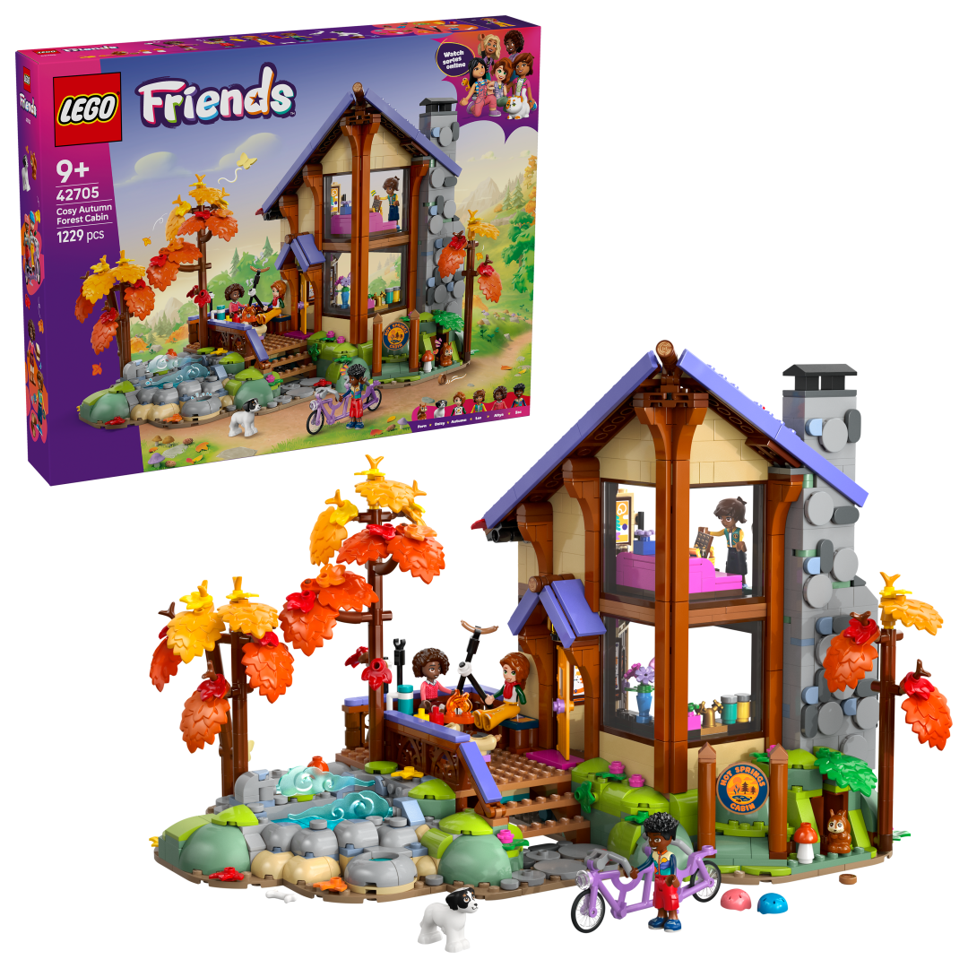 Friends Cozy Fall Forest Cabin | 42705