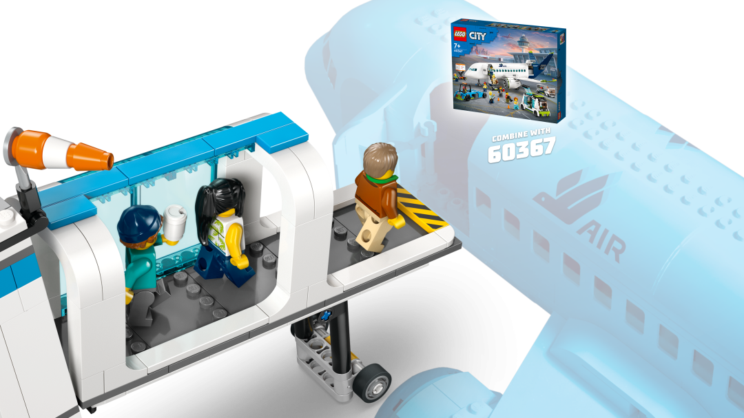 City Airport with Airplane | 60502