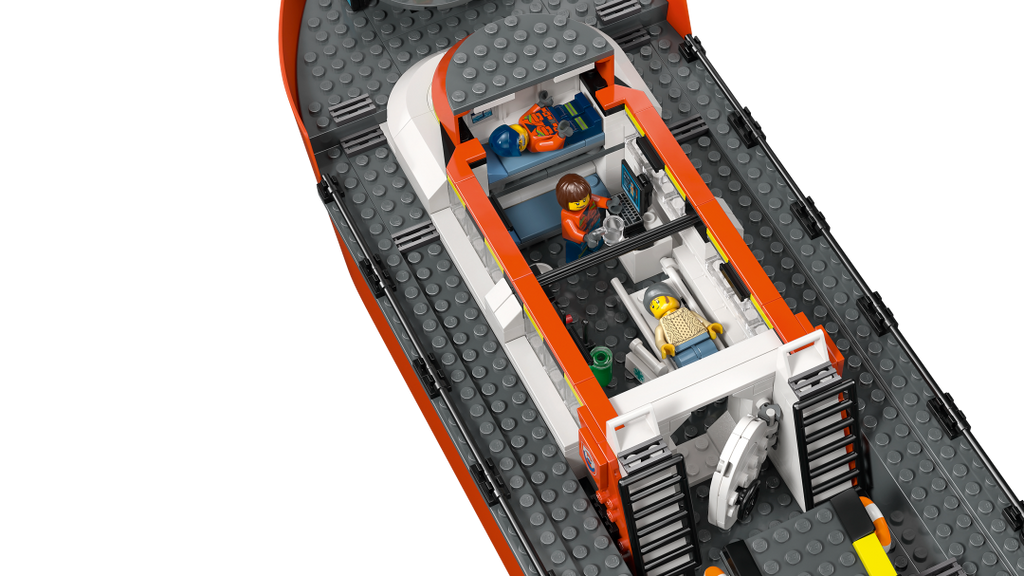 City Coast Guard Rescue Boat & Helicopter | 60504