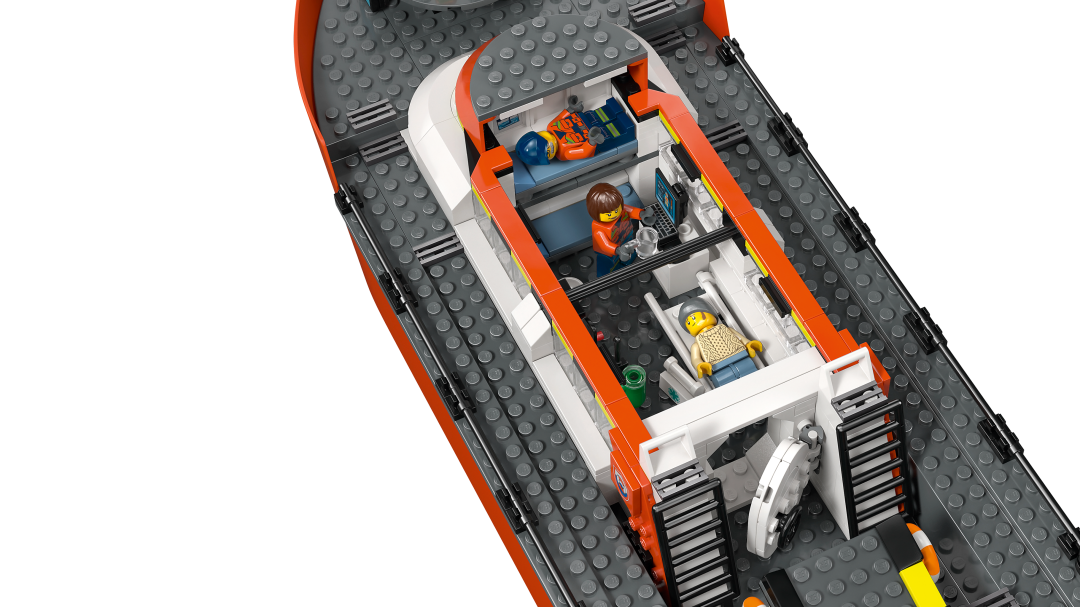 City Coast Guard Rescue Boat & Helicopter | 60504