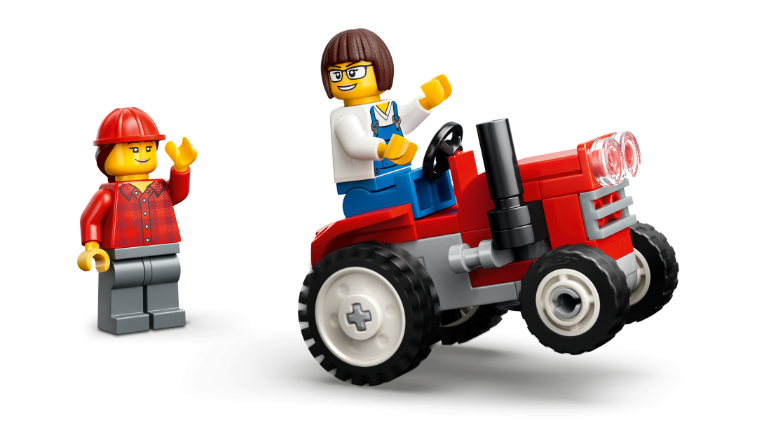 City Harbor Freight Train with Crane & Truck | 60509