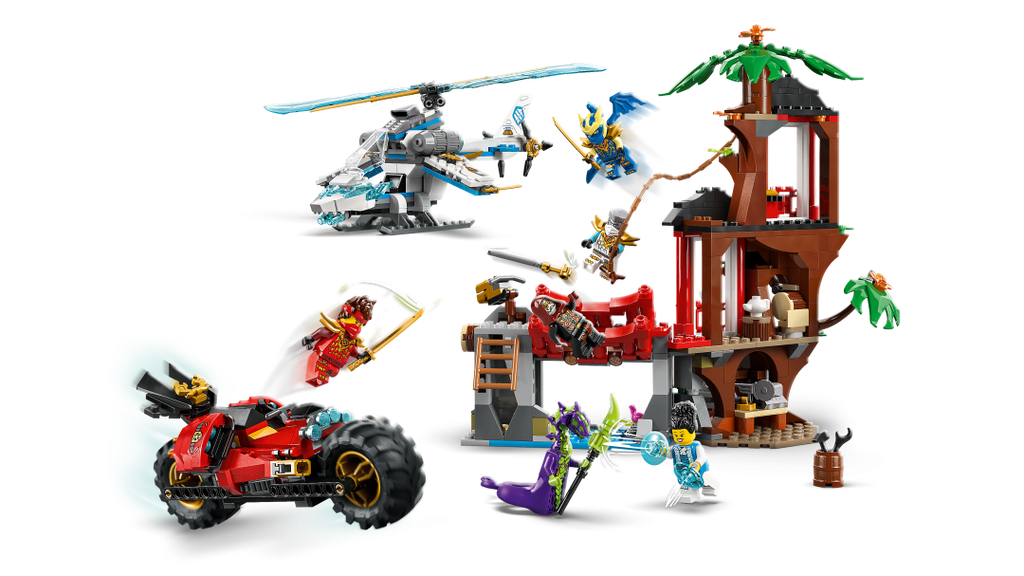 NINJAGO Ninja Vehicle Tree House Battle | 71857