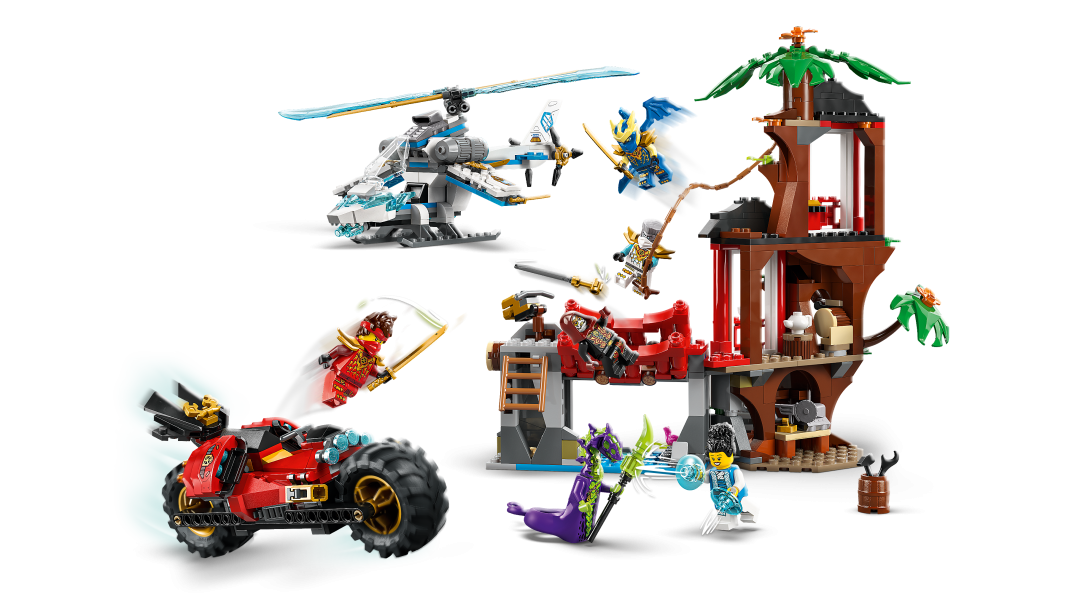 NINJAGO Ninja Vehicle Tree House Battle | 71857