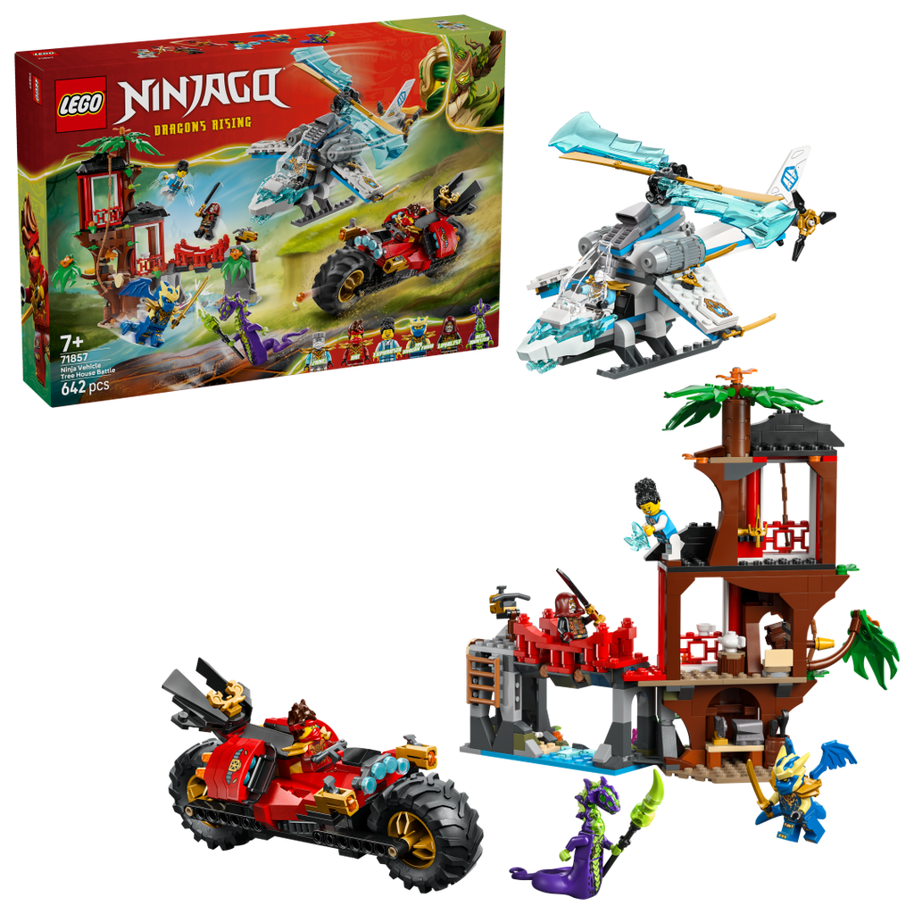 NINJAGO Ninja Vehicle Tree House Battle | 71857