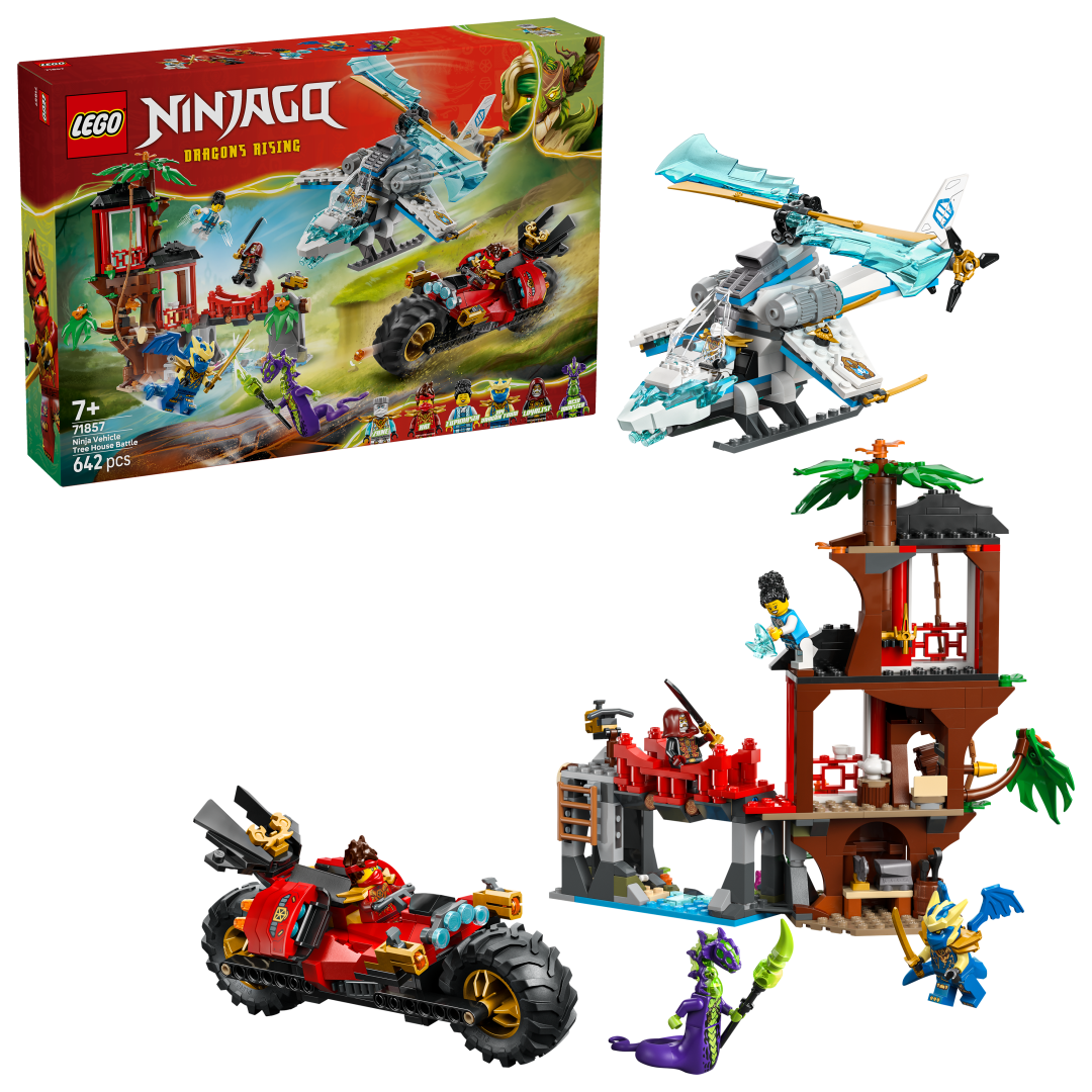 NINJAGO Ninja Vehicle Tree House Battle | 71857