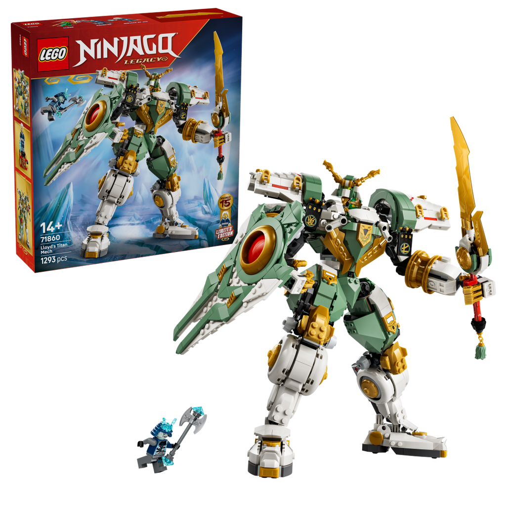 NINJAGO Lloyd's Titan Mech 15th Anniversary | 71860