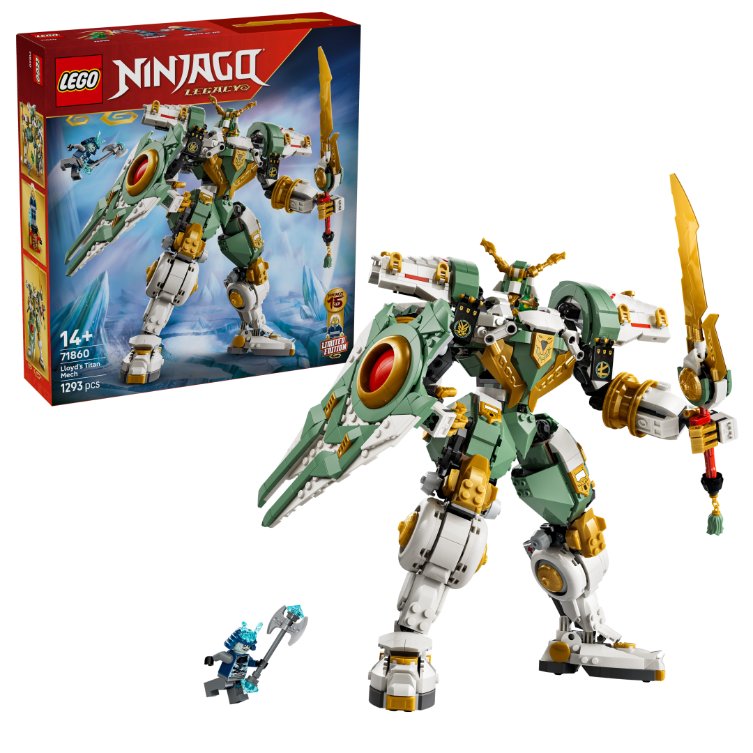 NINJAGO Lloyd's Titan Mech 15th Anniversary | 71860
