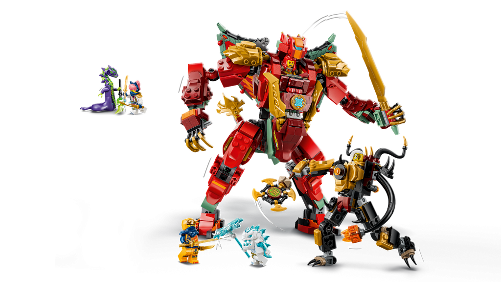 NINJAGO Wyldfyre's Transforming Dragon Mech | 71868
