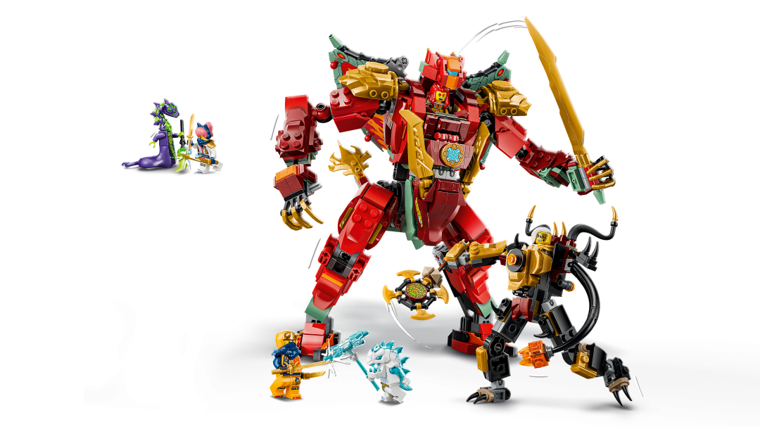 NINJAGO Wyldfyre's Transforming Dragon Mech | 71868