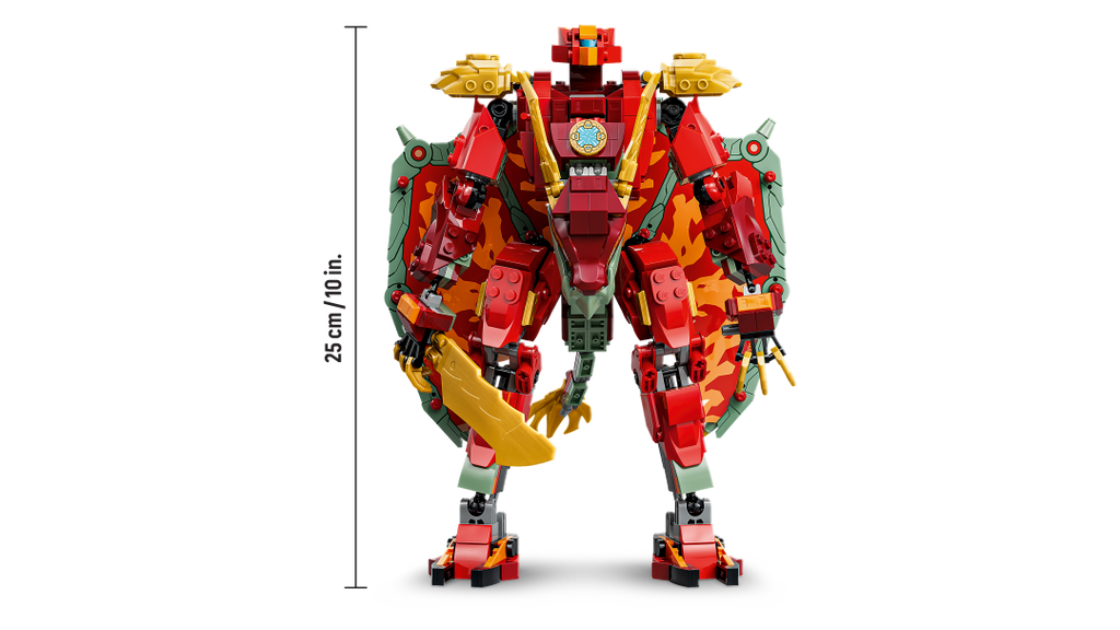 NINJAGO Wyldfyre's Transforming Dragon Mech | 71868