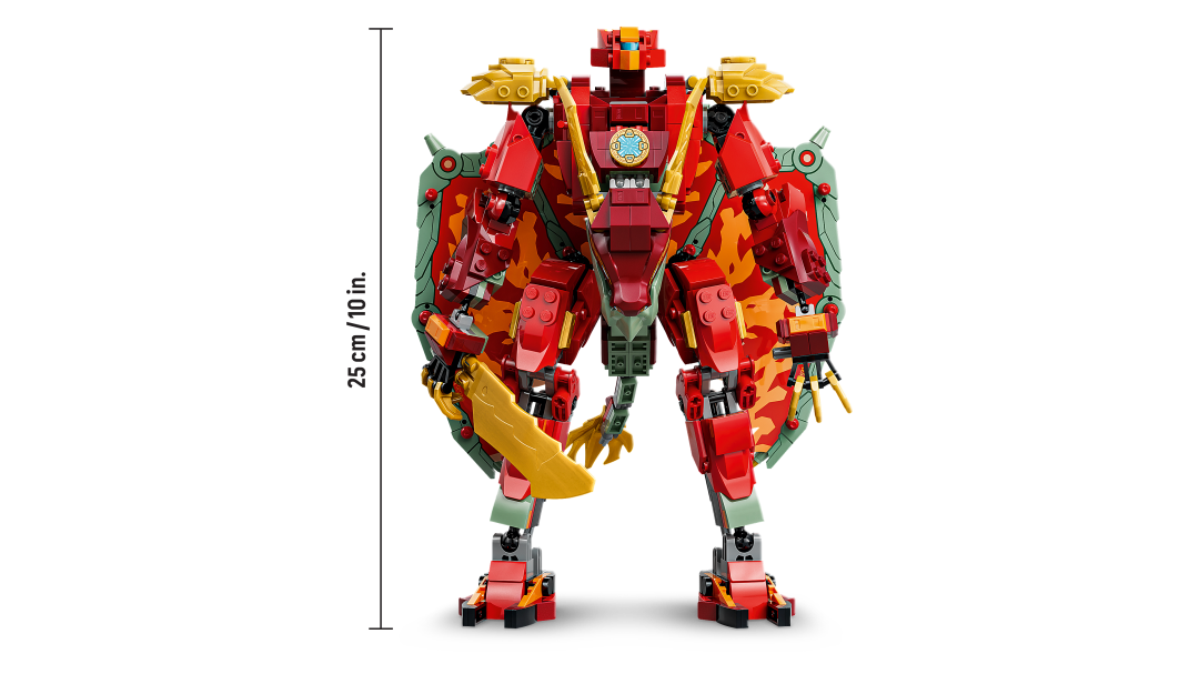 NINJAGO Wyldfyre's Transforming Dragon Mech | 71868