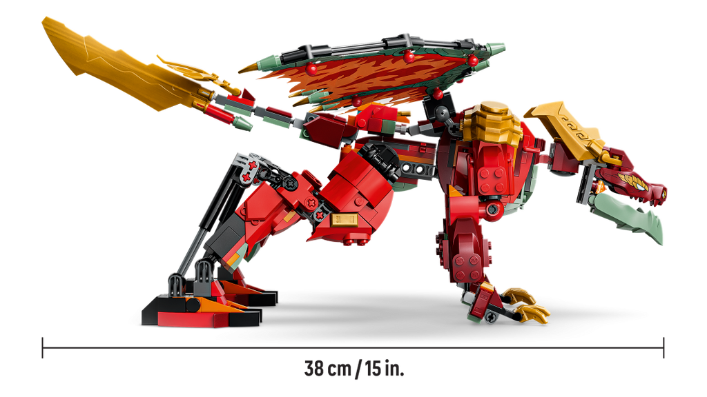 NINJAGO Wyldfyre's Transforming Dragon Mech | 71868