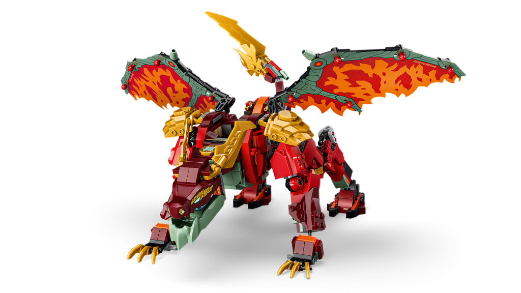 NINJAGO Wyldfyre's Transforming Dragon Mech | 71868