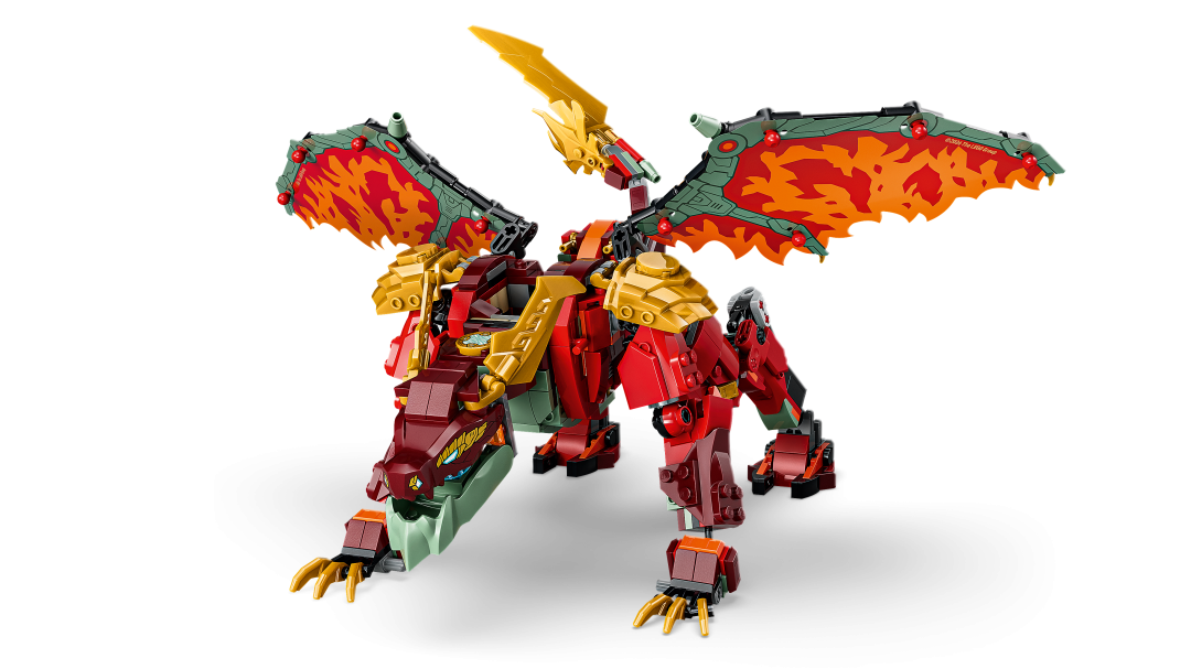 NINJAGO Wyldfyre's Transforming Dragon Mech | 71868