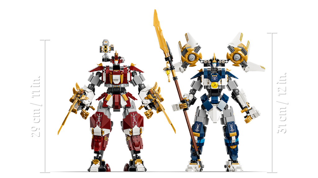 NINJAGO The Twin Titan Mechs | 71870